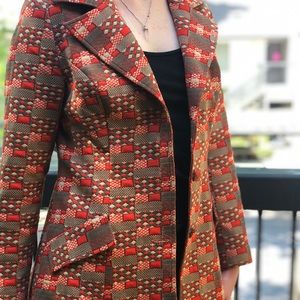 One of a kind 60’s vintage blazer